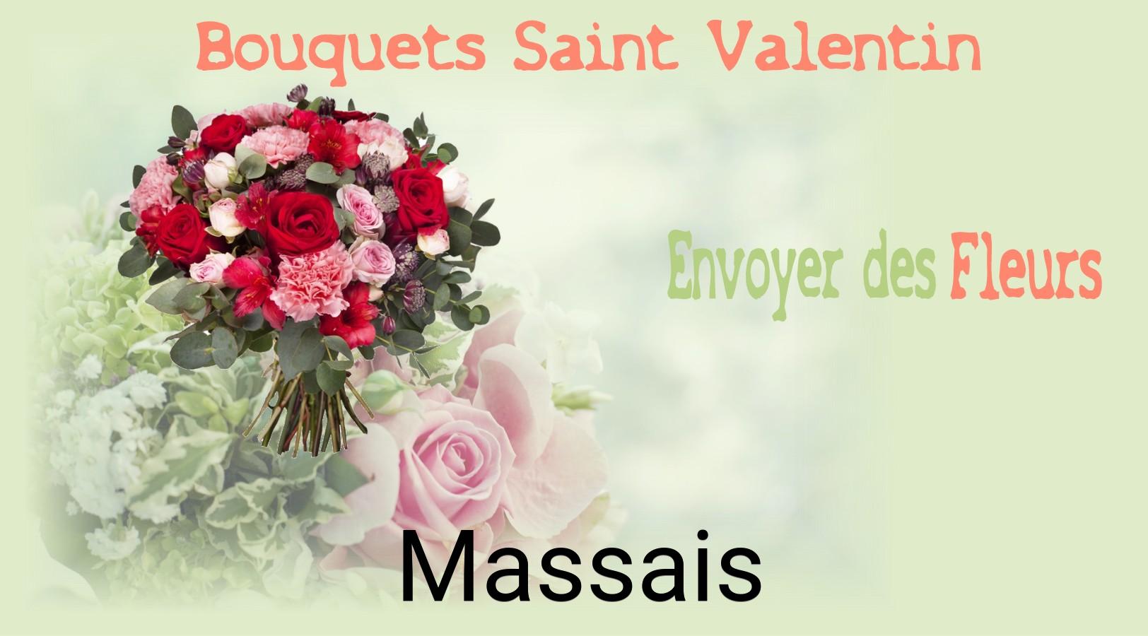 Roses de Saint-Valentin livrées à Massais